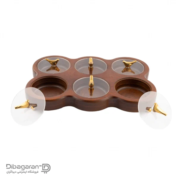 اردو خوری چوبی ایندو وود مدل شش خانه کد 9920/6 خرید و قیمت اردو خوری چوبی ایندو وود مدل شش خانه کد 9920/6