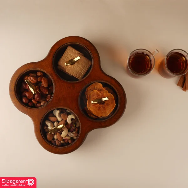 اردو خوری چوبی ایندو وود مدل چهار خانه کد 9920/4 خرید و قیمت اردو خوری چوبی ایندو وود مدل چهار خانه کد 9920/4