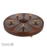 خرید و قیمت اردو خوری چوبی ایندو وود مدل پنج خانه کد 9920/5