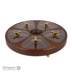 خرید و قیمت اردو خوری چوبی ایندو وود مدل پنج خانه کد 9920/5