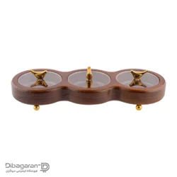 خرید و قیمت اردو خوری چوبی ایندو وود مدل سه خانه کد 9920/3