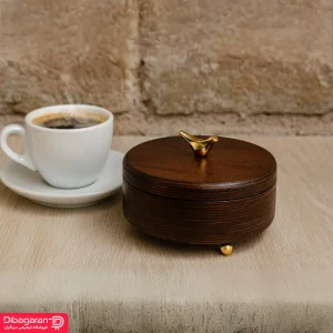 شکلات خوری چوبی ایندو وود کد 9916