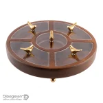 خرید و قیمت اردو خوری چوبی ایندو وود مدل پنج خانه کد 9920/55