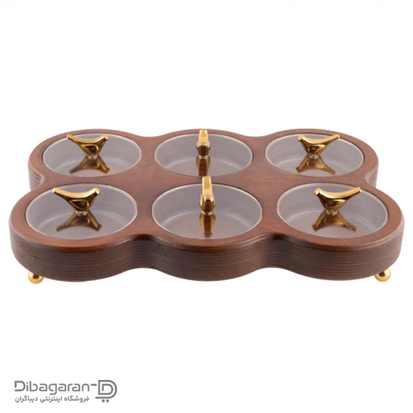 اردو خوری چوبی ایندو وود مدل شش خانه کد 9920/6 خرید و قیمت اردو خوری چوبی ایندو وود مدل شش خانه کد 9920/6