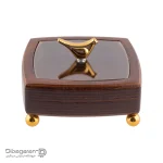 قندان چوبی مربع ایندو وود کد 9920/1