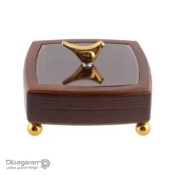 قندان چوبی مربع ایندو وود کد 9920/1