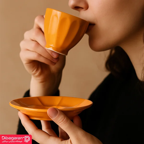 سرویس چای خوری کرامیکا 4 نفره کد 9155 خرید و قیمت سرویس چای خوری کرامیکا 4 نفره کد 9155