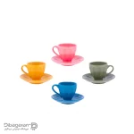 خرید و قیمت سرویس چای خوری کرامیکا 4 نفره کد 9155