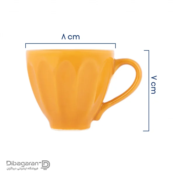 سرویس چای خوری کرامیکا 4 نفره کد 9155 خرید و قیمت سرویس چای خوری کرامیکا 4 نفره کد 9155