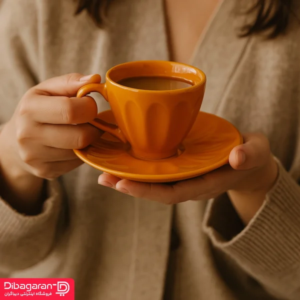 سرویس چای خوری کرامیکا 4 نفره کد 9155 خرید و قیمت سرویس چای خوری کرامیکا 4 نفره کد 9155
