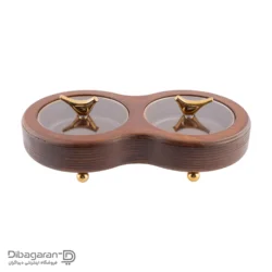 اردو خوری چوبی ایندو وود مدل دو خانه کد 9920/2