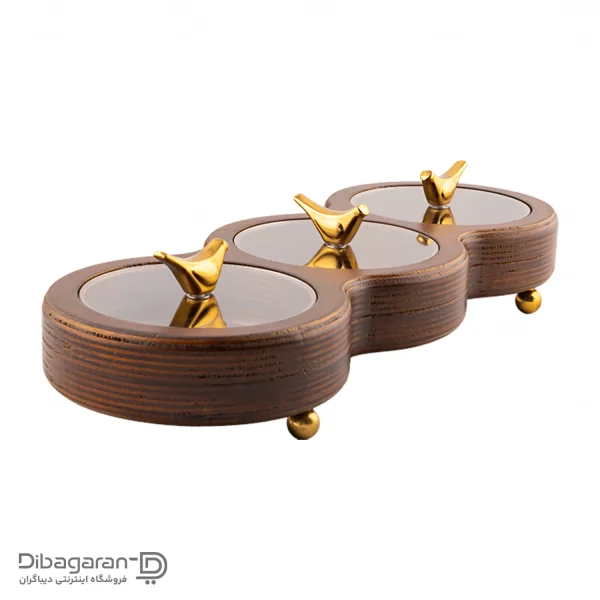 اردو خوری چوبی ایندو وود مدل سه خانه کد 9920/3 خرید و قیمت اردو خوری چوبی ایندو وود مدل سه خانه کد 9920/3