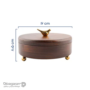 شکلات خوری چوبی ایندو وود کد 9916