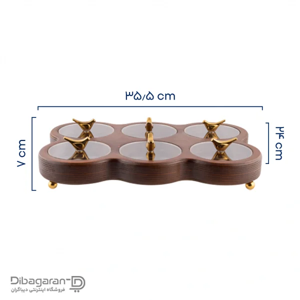 اردو خوری چوبی ایندو وود مدل شش خانه کد 9920/6 خرید و قیمت اردو خوری چوبی ایندو وود مدل شش خانه کد 9920/6