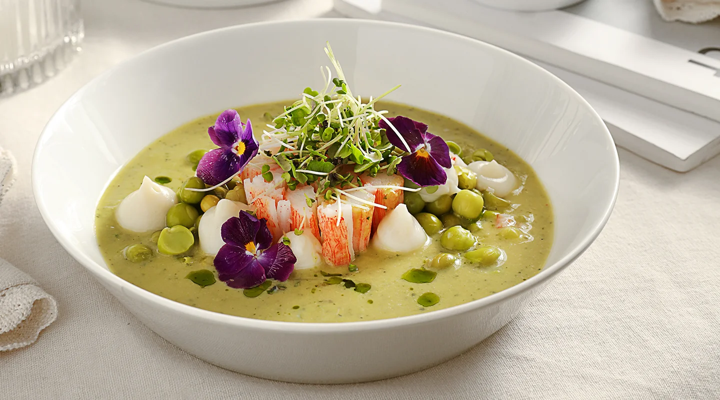 بشقاب گود چینی زرین فرم اس سایز 19