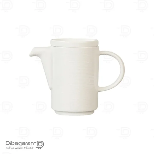 قوری چینی زرین فرم اس مدل 2 فنجان قوری چینی زرین فرم اس مدل 2 فنجان