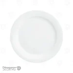 بشقاب تخت چینی زرین مدل هتلی 49 سایز 22