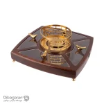 خرید و قیمت اردو خوری چوبی ایندو وود مدل چهارخانه مربع وارمردار کد 9975