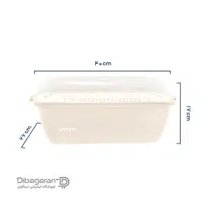 جای نان لیمون 3 پارچه مدل یاس کد 324