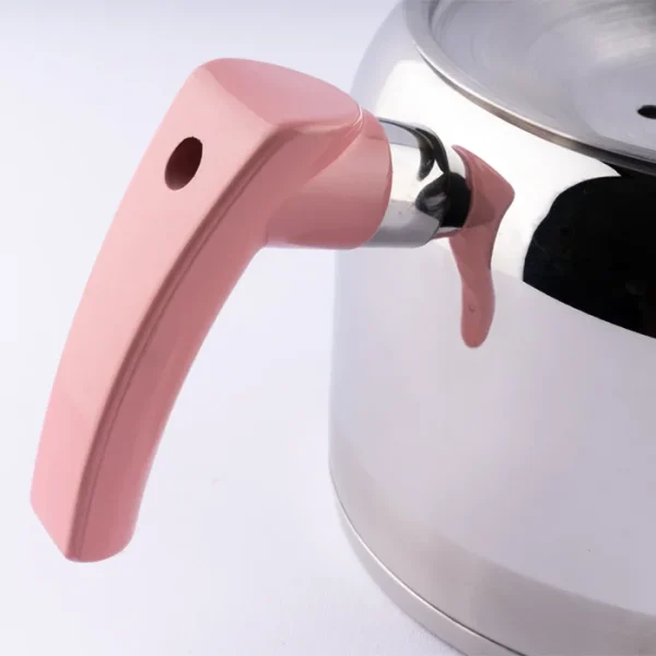 دسته صورتی ریور 3892 کتری قوریدسته صورتی استیل ریور 3892