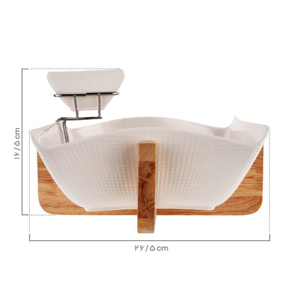 کاسه سالاد مربع با سس خوری ریور کد ۲۷۱۸-۲۷۱۹ قیمت و خرید کاسه سالاد مربع با سس خوری ریور کد ۲۷۱۸-۲۷۱۹