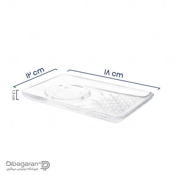 ابعاد نعلبکی 2 عددی تایملس پاشاباغچه 54851 ابعاد نعلبکی 2 عددی تایملس پاشاباغچه 54851