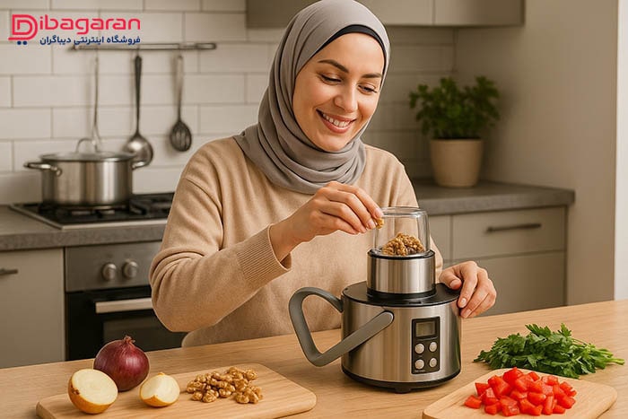 آبمیوه گیری 4کاره رنه مدل RJB 17004 min min