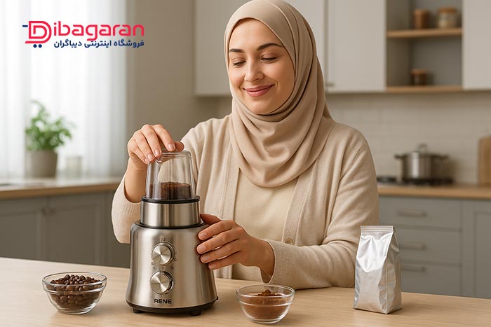 آبمیوه گیری 4کاره رنه مدل RJB-1706 