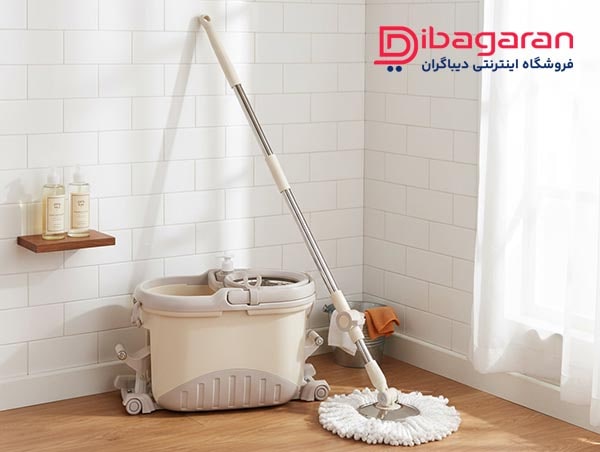 تی چرخشی و سطل پدال دار لیمون مدل 2022