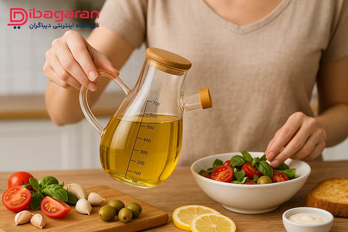 خرید روغن ریز درب چوبی کارولین مدل