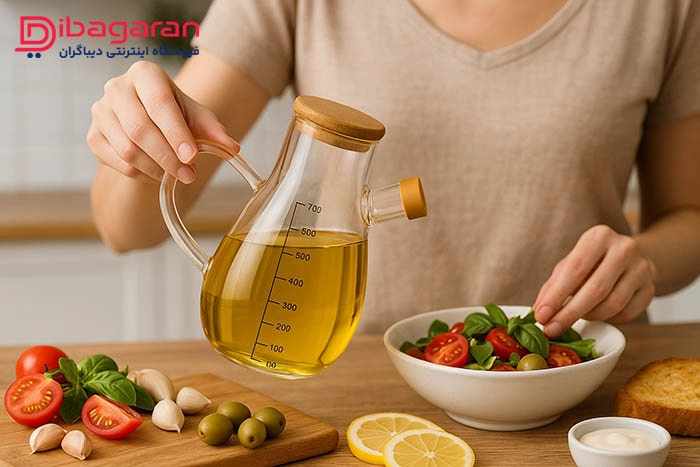 خرید روغن ریز درب چوبی کارولین مدل