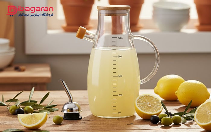 روغن ریز کارولین خمره ای یک لیتری مدل 53900203