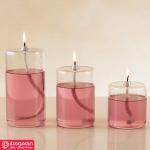 ست 3 عددی جاشمعی پیرکس استوانه ای مدل 50291