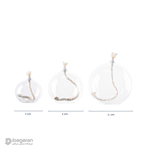 ست 3 عددی جاشمعی پیرکس کروی مدل 50286