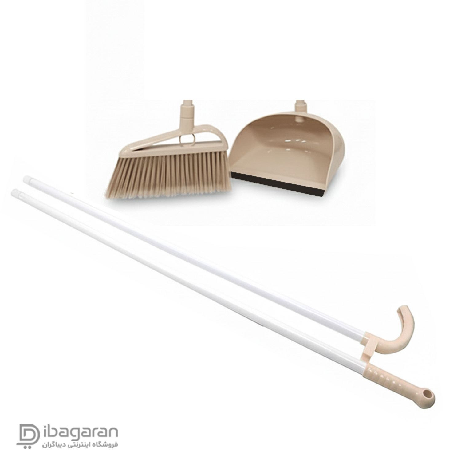 ست جارو خاک انداز دسته بلند 1778 لیمون (14) ست جارو خاک انداز دسته بلند 1778 لیمون