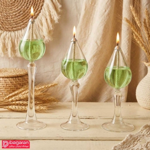 ست پیرکس سه عددی جا شمعی اشکی مدل 50268