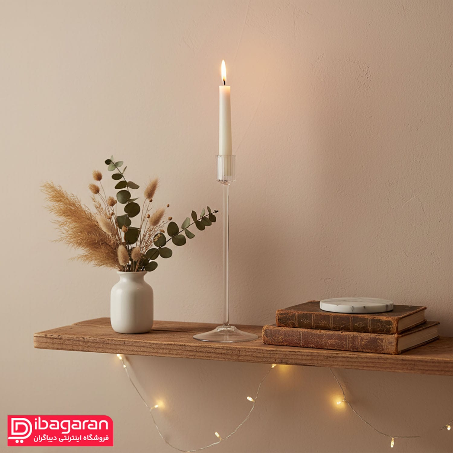 شمعدان قلمی پیرکس مدل شیاردار-min شمعدان قلمی پیرکس مدل شیاردار min