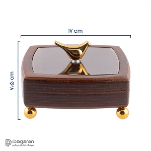 شکلات خوری مربع ایندو وود مدل 9920-11