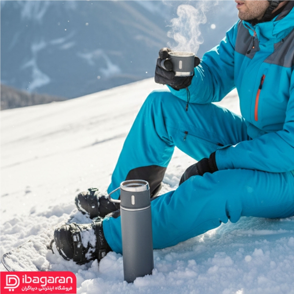 فلاسک سه کاپ نیم لیتری فلاسک سه کاپ نیم لیتری