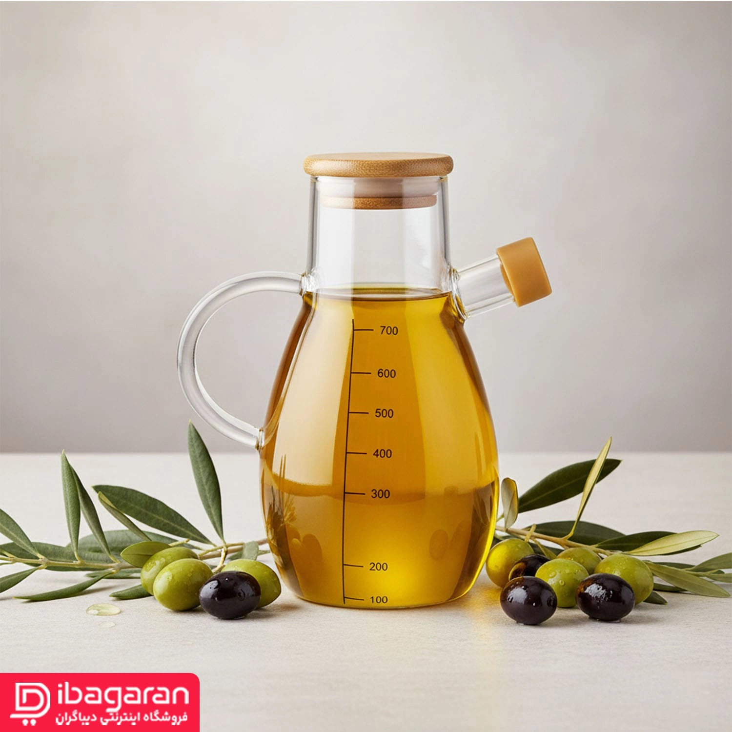 پک روغن ریز 03 درب چوبی 700میل 5390160