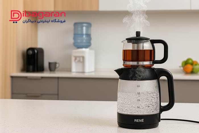چای ساز رنه مدل RTM 1708 مشکی