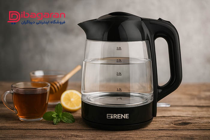 چای ساز رنه مدل RTM 1708 مشکی