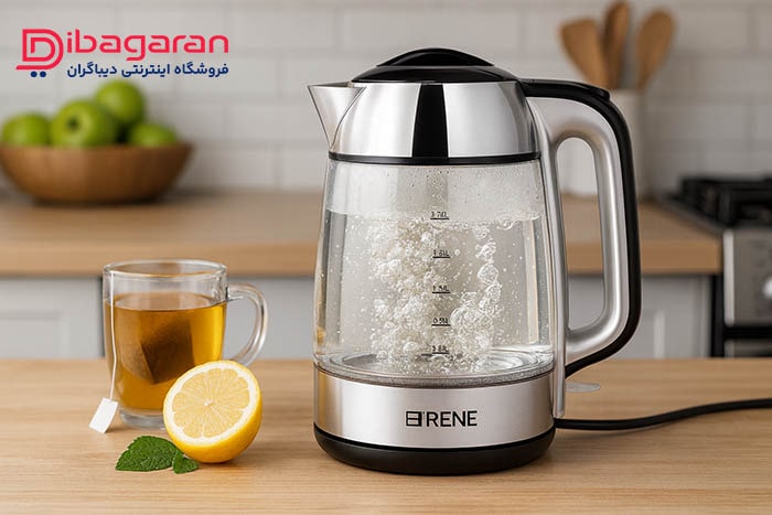 چای ساز رنه مدل RTM 1709 مشکی