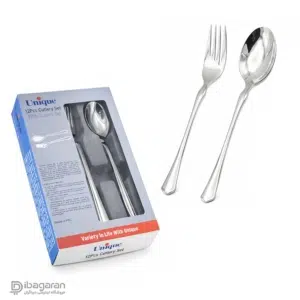 قاشق و چنگال استیل یونیک مدل UN-5810