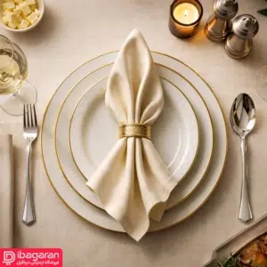 قاشق و چنگال استیل یونیک با طراحی مینیمال