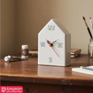 خرید ساعت رومیزی سرامیکی کارولین مدل 224