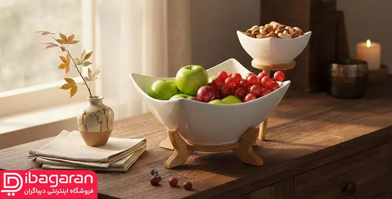 بهترین میوه خوری آوینا 2طبقه کارولین مدل 280