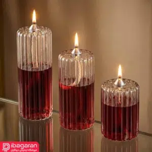 ست جاشمعی استوانه ای شیاردار 15048