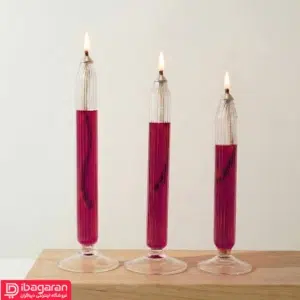 ست 3عددی جاشمعی مدادی شیاردار 25 کد 502670