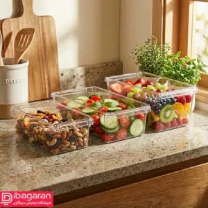 نظم دهنده بدون درب نشکن لیمون مدل 2130